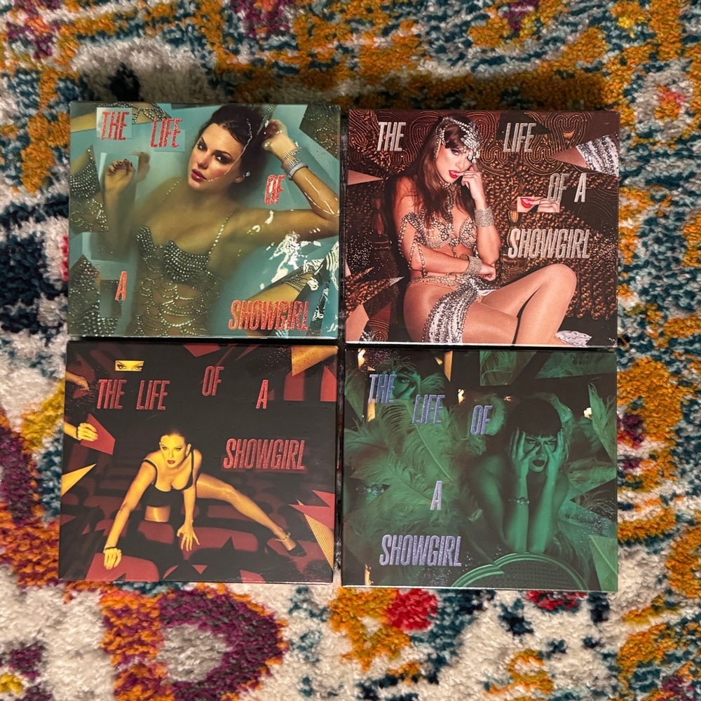 The Life Of A Showgirl Deluxe CD’s With Charms - Brand New, UNOPENED